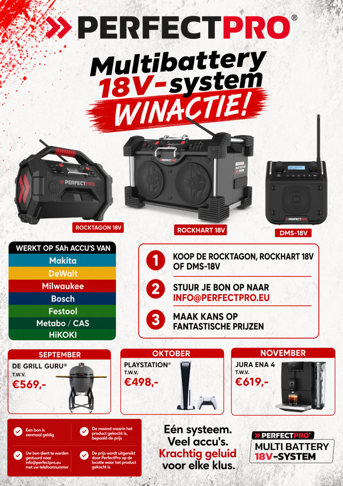 PERFECT PRO ROCKHART 18V